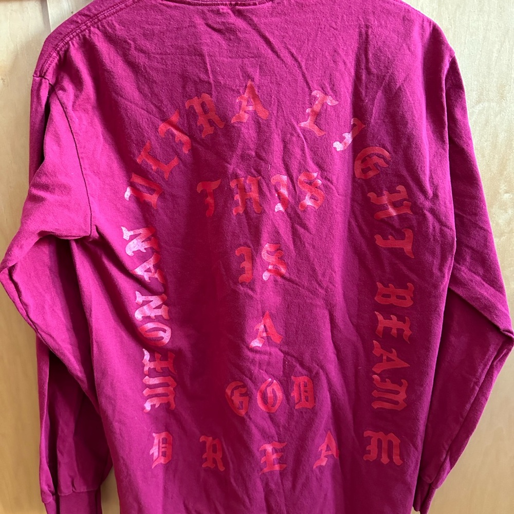 i feel like pablo Long Sleeve Tee - red